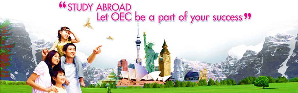  “Study abroad, Let OEC be a part of your succes”