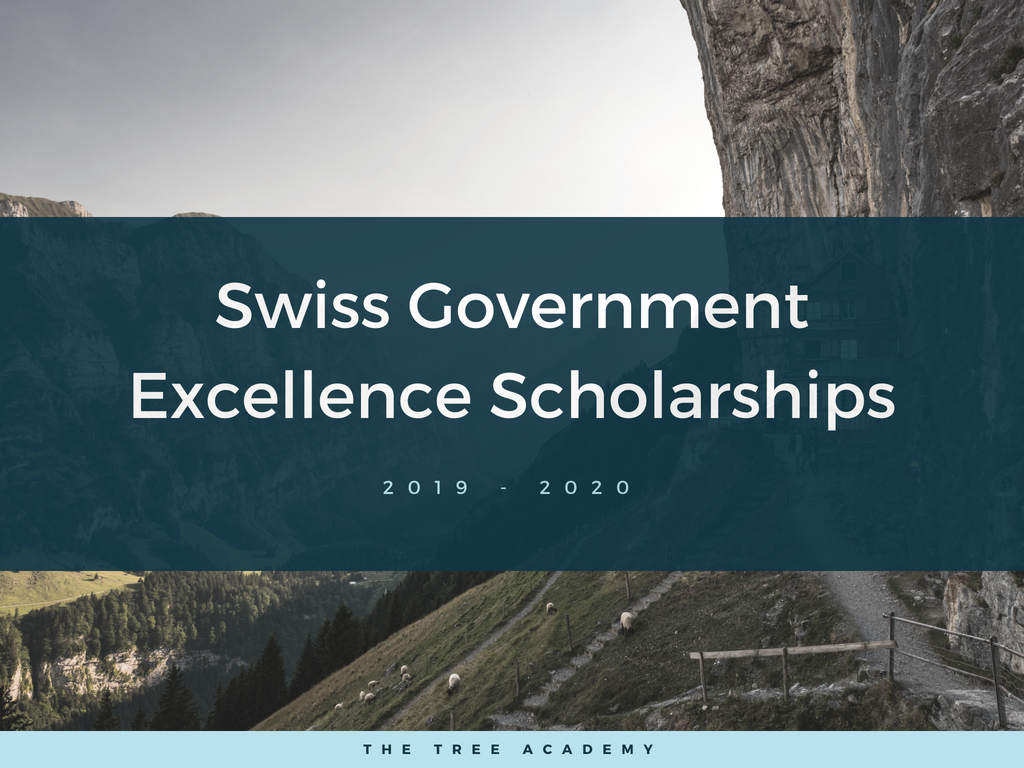 Học bổng chính phủ Thụy Sĩ dành cho chương trình học Thạc Sĩ, Tiến Sĩ