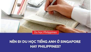 học tiếng anh ở singapore hay philippines